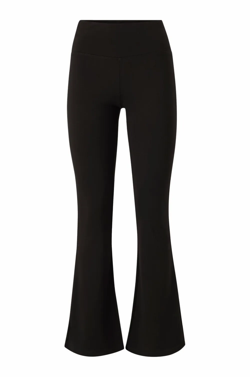 Ellos Tights & Leggings>Collection Kraftige leggings med bootcut, kortere benlængde Sort