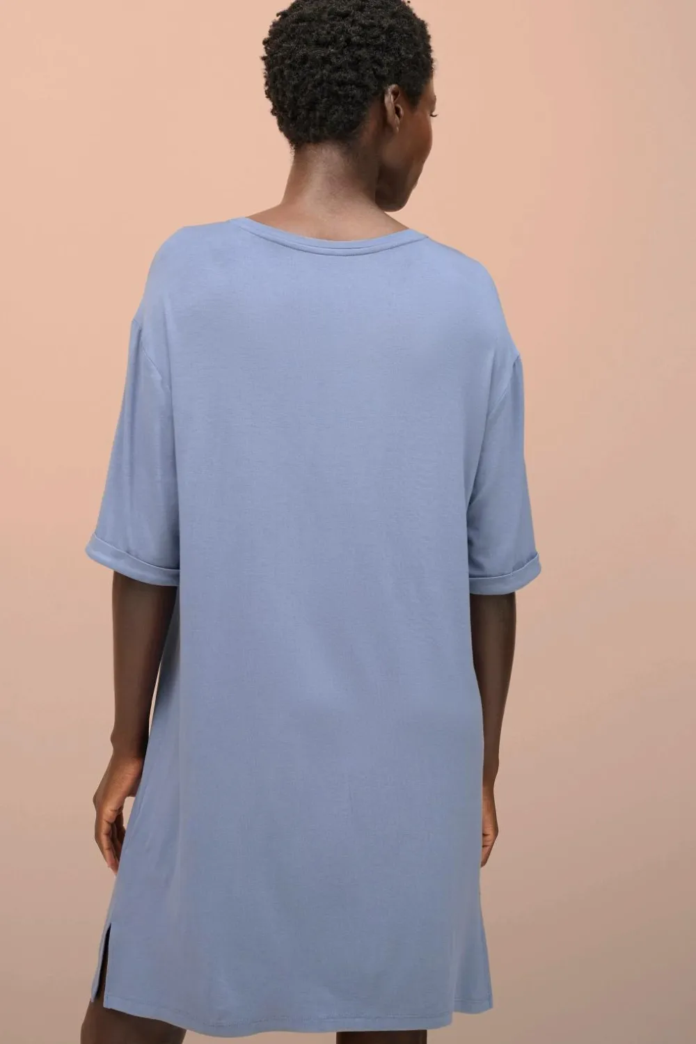 Ellos Collection Lang pyjamas t-shirt Blå