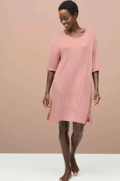 Ellos Loungewear & Homewear>Collection Lang pyjamas t-shirt Pink