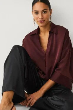 Ellos Collection Lange ørestikker Guld/lilla Sale