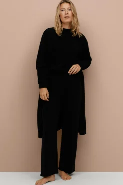 Ellos Loungewear & Homewear>Collection Lang cardigan Sort