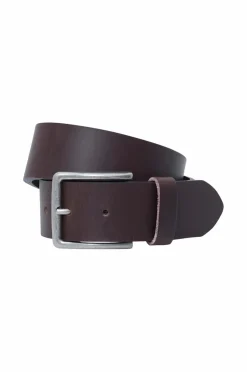 Ellos Smykker|Bælter>Collection Læderbælte Leo i lange længder Brun