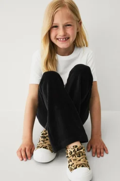 Ellos Bukser & Leggings>Collection Leggings i velour sort