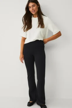 Ellos Collection Leggings med bootcut Sort Sale