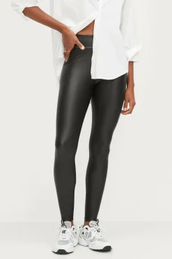 Ellos Tights & Leggings>Collection Leggings i PU Sort