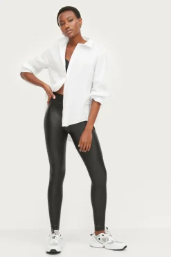 Ellos Tights & Leggings>Collection Leggings i PU Sort