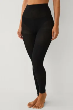 Ellos Collection Leggings i bambus - let støtte sort Outlet