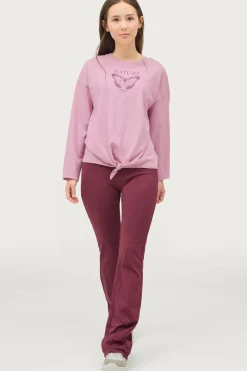 Ellos Collection Leggings + topsæt Carmen Lys lilla Clearance