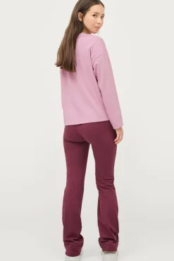 Ellos Collection Leggings + topsæt Carmen Lys lilla Clearance