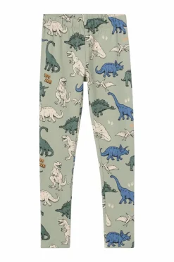 Ellos Collection Leggings med børstet inderside Dino mønstret Hot
