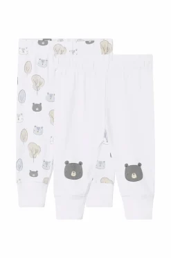 Ellos Collection Leggings Leon 2-pak Mønstret + med knæprint New