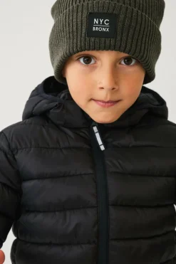 Ellos Collection Letvægtsjakke med hætte sort Best