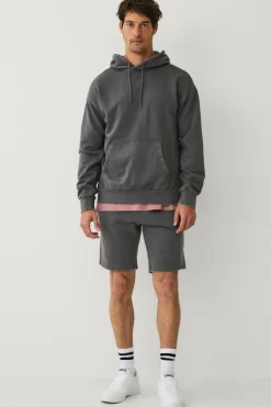 Ellos Sweatshirts & Hoodies>Collection Løstsiddende hættetrøje Mørkegrå