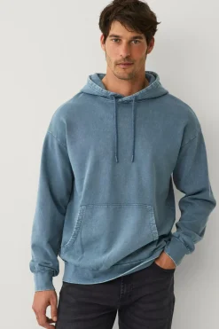 Ellos Sweatshirts & Hoodies>Collection Løstsiddende hættetrøje Gråblå