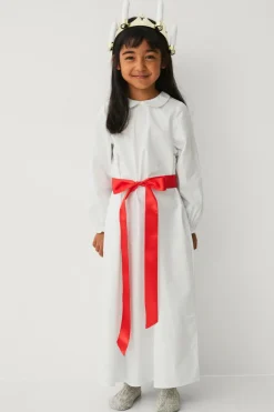 Ellos Kjoler>Collection Luciakjole Hvid