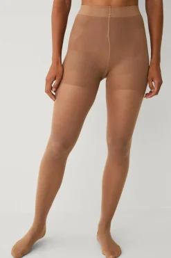 Ellos Collection Magic Lift 30 den strømpebukser - medium støtte Beige