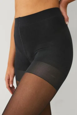 Ellos Collection Magic Lift 30 den strømpebukser - medium støtte Sort Sale