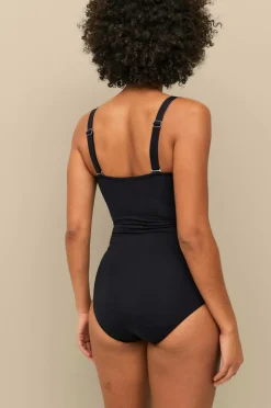 Ellos Collection Majken Badedragt med formende effekt Black mdf/metal New