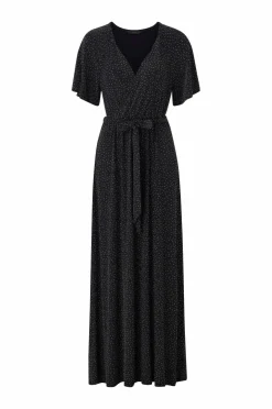 Ellos Kjoler>Collection Maxi kjole med rhinstene sort