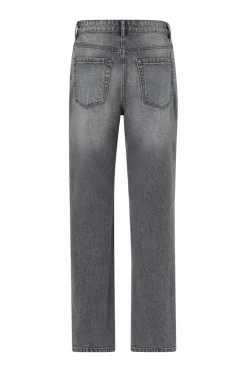 Ellos Collection Morjeans med høj talje Grå Sale