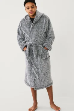 Ellos Collection Morgenkåbe Lowe Gråmeleret Sale