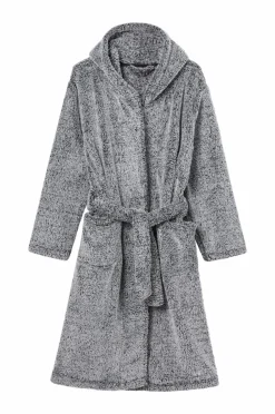 Ellos Collection Morgenkåbe Lowe Gråmeleret Sale