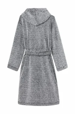 Ellos Collection Morgenkåbe Lowe Gråmeleret Sale