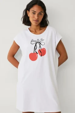 Ellos Nattøj>Collection Natkjole Hvid