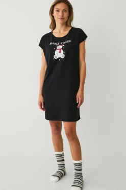 Ellos Nattøj>Collection Natkjole Sort