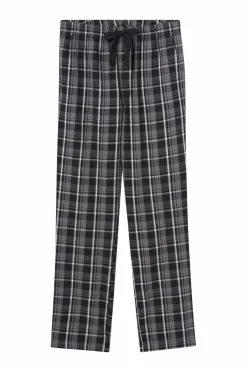 Ellos Nattøj & Homewear>Collection Natbukser Harry i poplin Sortternet