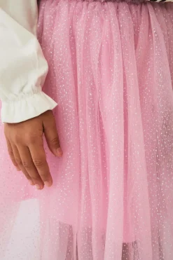 Ellos Collection Nederdel af tyl rosa mønstret Best
