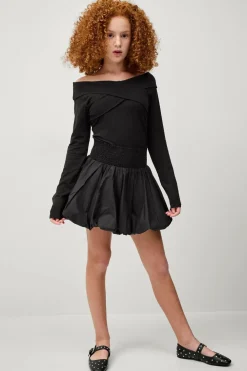 Ellos Collection Nederdel Mya Sort nederdel Best