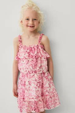 Ellos Nederdele>Collection Nederdel med dikkedarer Blomstret