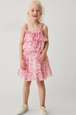 Ellos Nederdele>Collection Nederdel med dikkedarer Blomstret