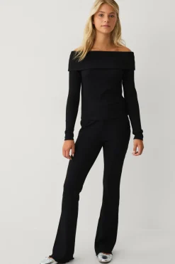 Ellos Toppe & T-Shirts>Collection Off shoulder top sort