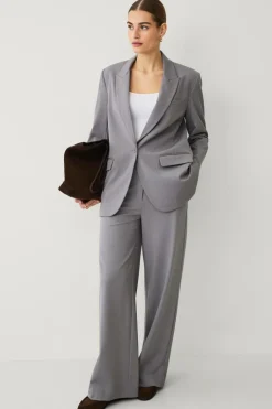 Ellos Blazere & Veste>Collection Oversize habitjakke Grå