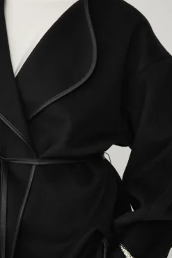 Ellos Collection Overdimensioneret jakke sort New