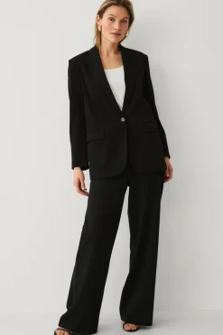 Ellos Collection Oversize habitjakke Sort Clearance