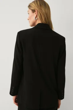 Ellos Collection Oversize habitjakke Sort Clearance