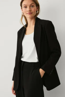 Ellos Collection Oversize habitjakke Sort Clearance