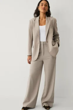 Ellos Blazere & Veste>Collection Oversize habitjakke Beige