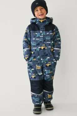 Ellos Overtøj>Collection Overtræksbukser Snowey Mønsteret bilprint