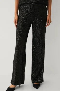 Ellos Collection Pailletbukser Sort New
