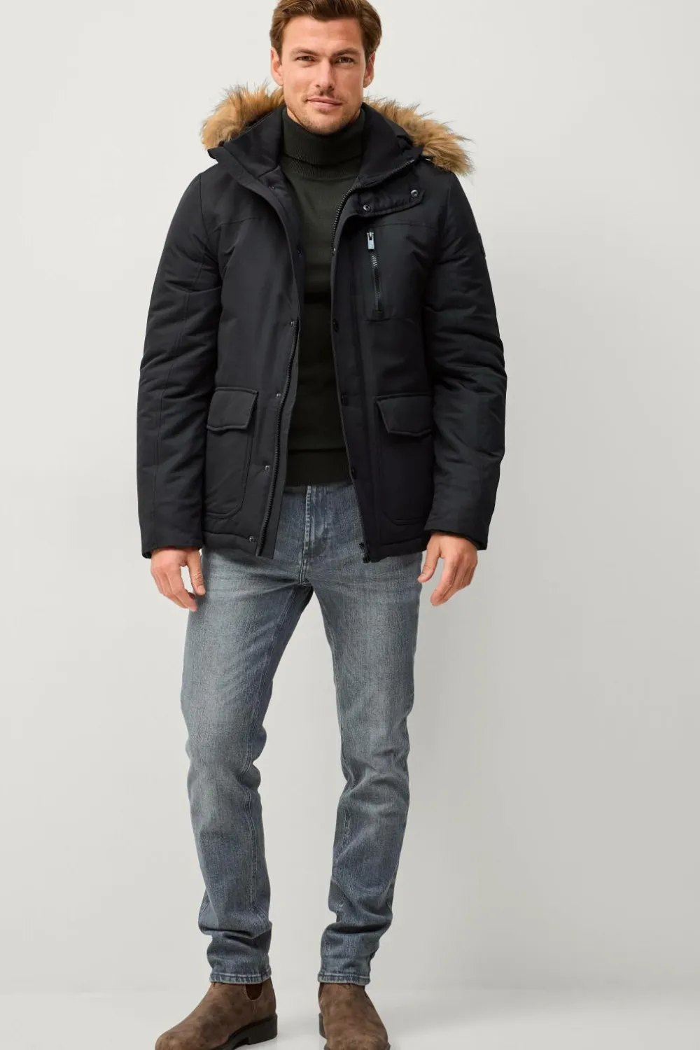 Ellos Jakker & Frakker>Collection Parka Bennett Sort