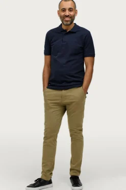 Ellos Basistøj|Poloshirts>Collection Poloshirt Clark Marineblå