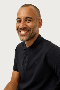 Ellos Basistøj|Poloshirts>Collection Poloshirt Clark Sort