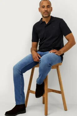 Ellos Basistøj|Poloshirts>Collection Poloshirt Clark Sort