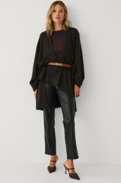 Ellos Trøjer & Cardigans>Collection Poncho Maja Brun