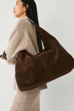 Ellos Collection PU-taske Brun Hot