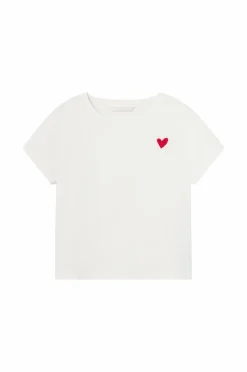 Ellos Collection Pyjamassæt Beige hjertemønstret Online